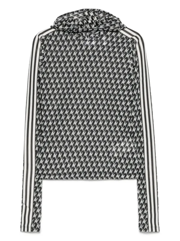 adidas × AVAVAV メッシュパーカー Adidas x Avavav メッシュ パーカー | ブラック | FARFETCH JP