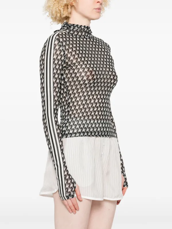 adidas × AVAVAV メッシュパーカー Adidas x Avavav メッシュ パーカー | ブラック | FARFETCH JP