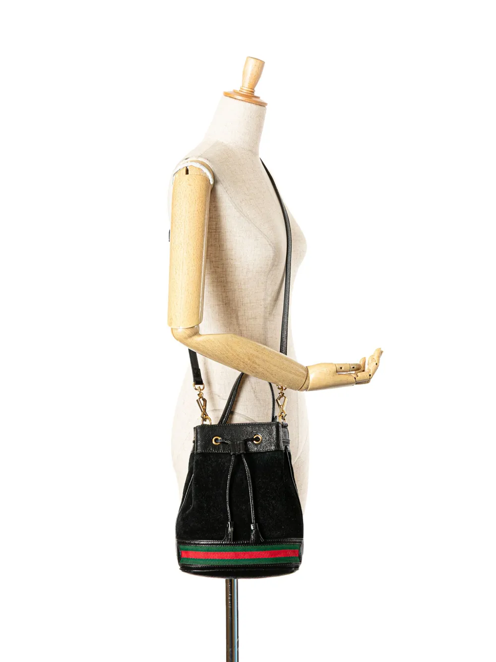 Gucci Pre-Owned 2016-2024 Small Suede Ophidia Bucket satchel | Estilos de archivo | Image 2