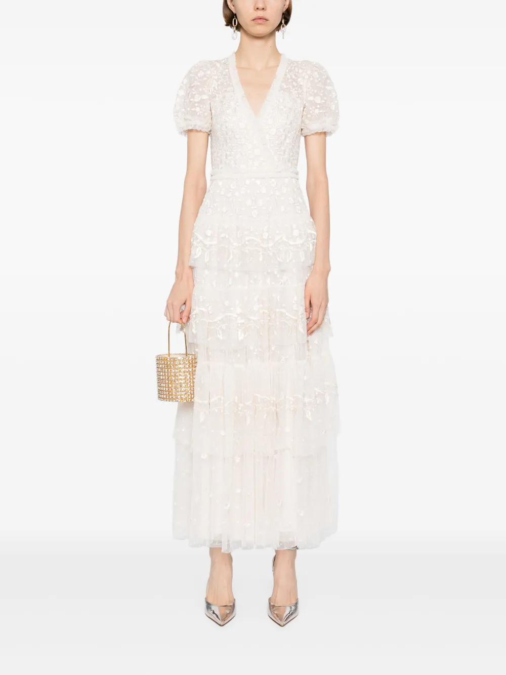 Needle & Thread layered lace ankle gown | Batas para dormir | Image 2