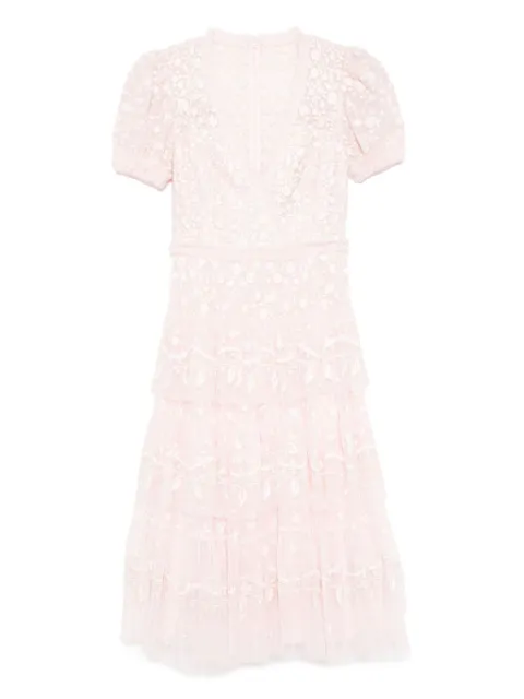 Needle & Thread floral embroidered dress