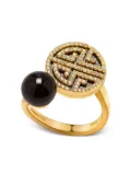 Shanghai Tang embellished statement ring - Gold