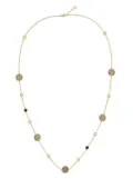 Shanghai Tang crystal-embellished necklace - Gold