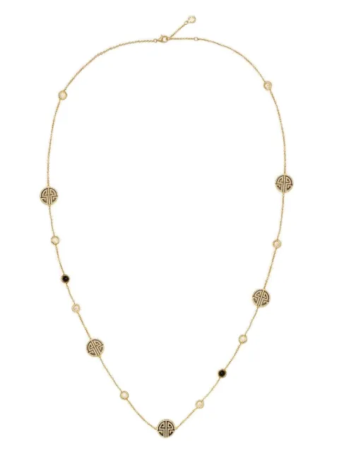 Shanghai Tang crystal-embellished necklace