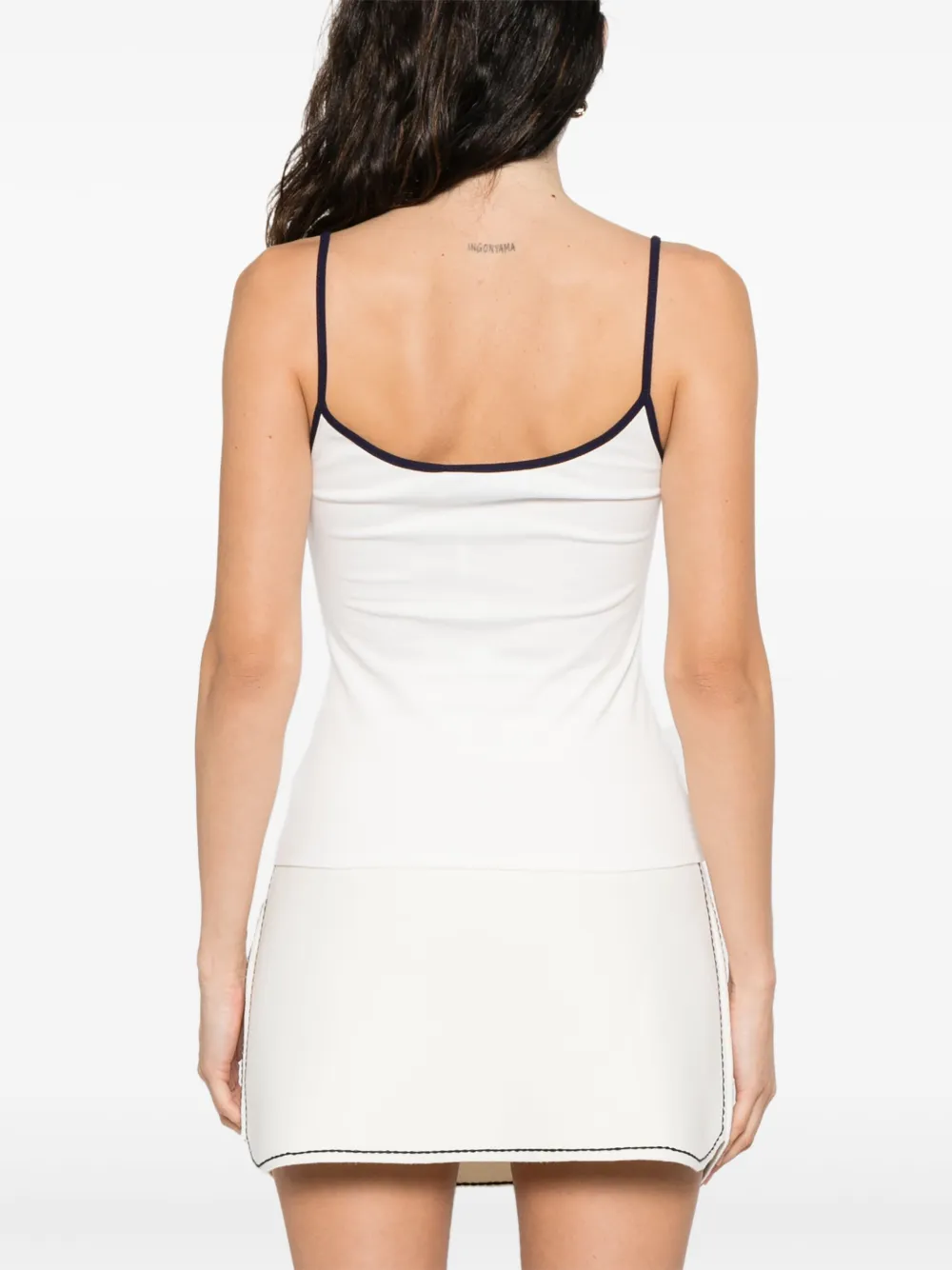 Self-portrait Jersey Tank Top