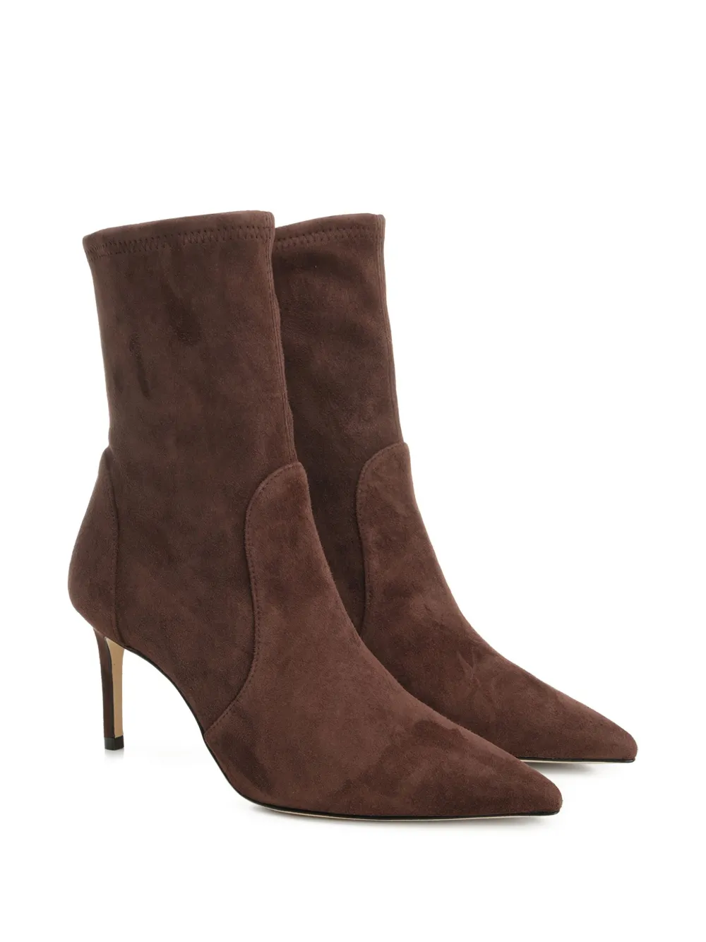 Stuart Weitzman 75mm Stuart Power ankle boots Brown