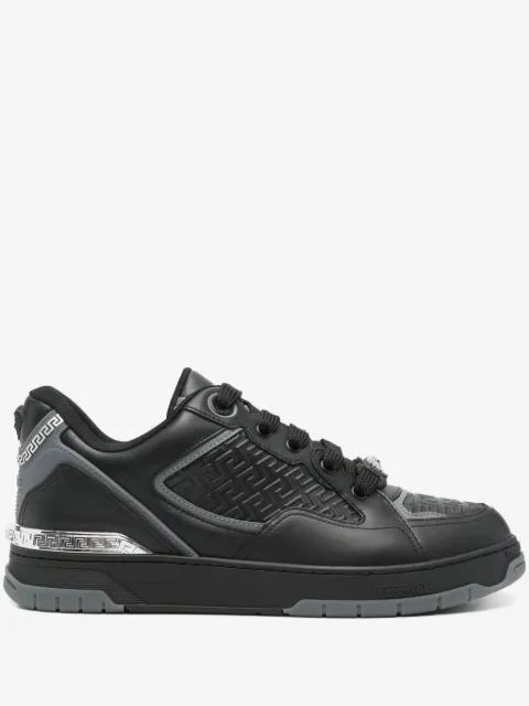 Versace Biggie Basket leather sneakers