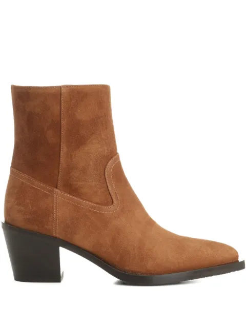 Stuart Weitzman Tate suede ankle boots