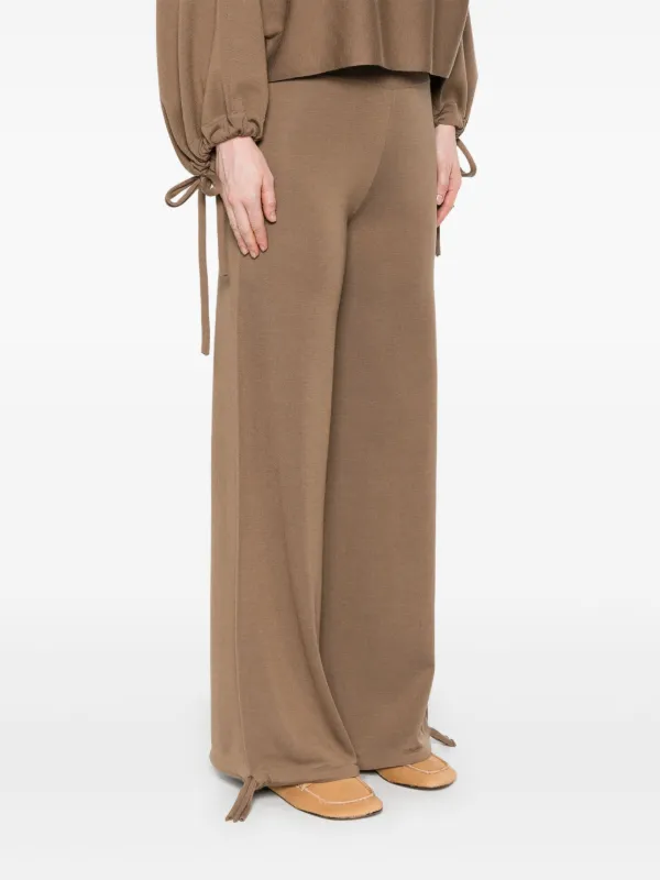 Max Mara バージンウール パンツ | ニュートラル | FARFETCH JP
