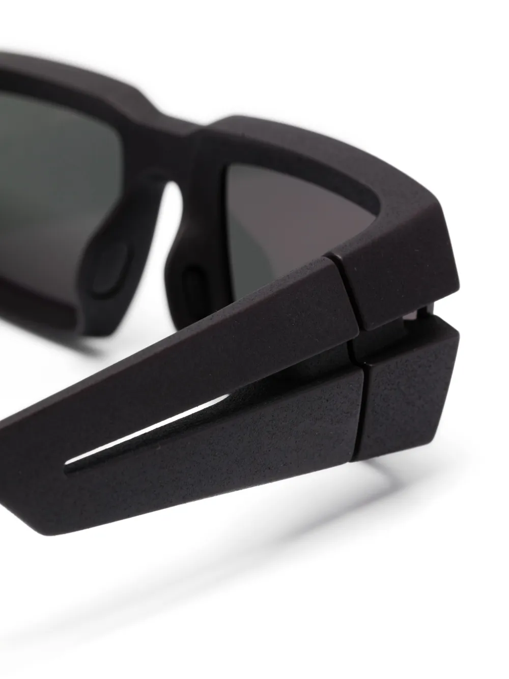 Mykita Zonnebril met vierkant montuur Zwart