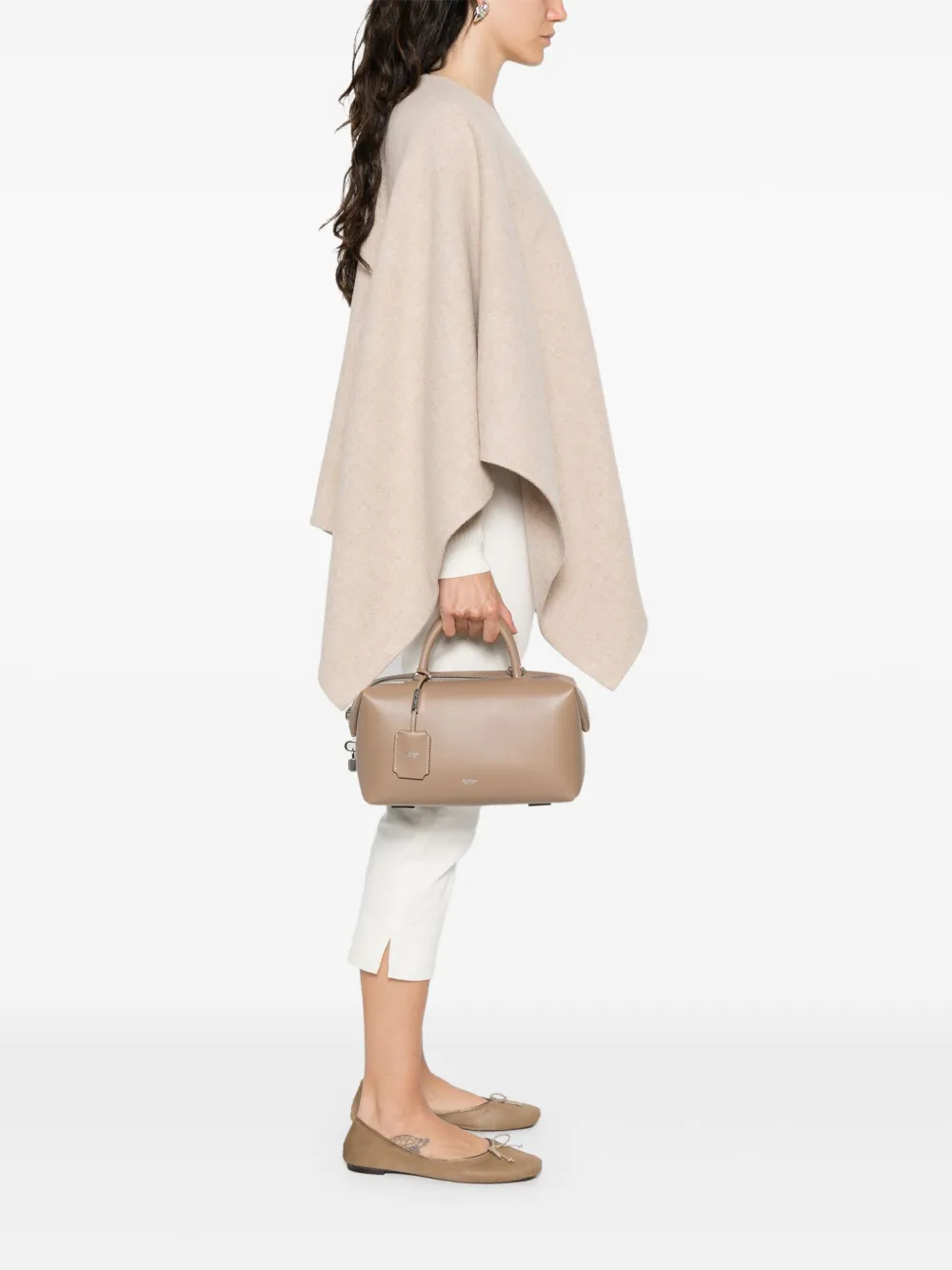 Max Mara leather tote bag - Beige