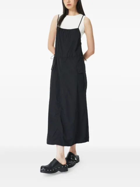 STUDIO TOMBOY cross-back pocket dress