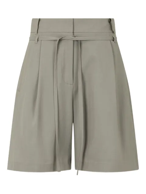 STUDIO TOMBOY pleated waist-tie shorts