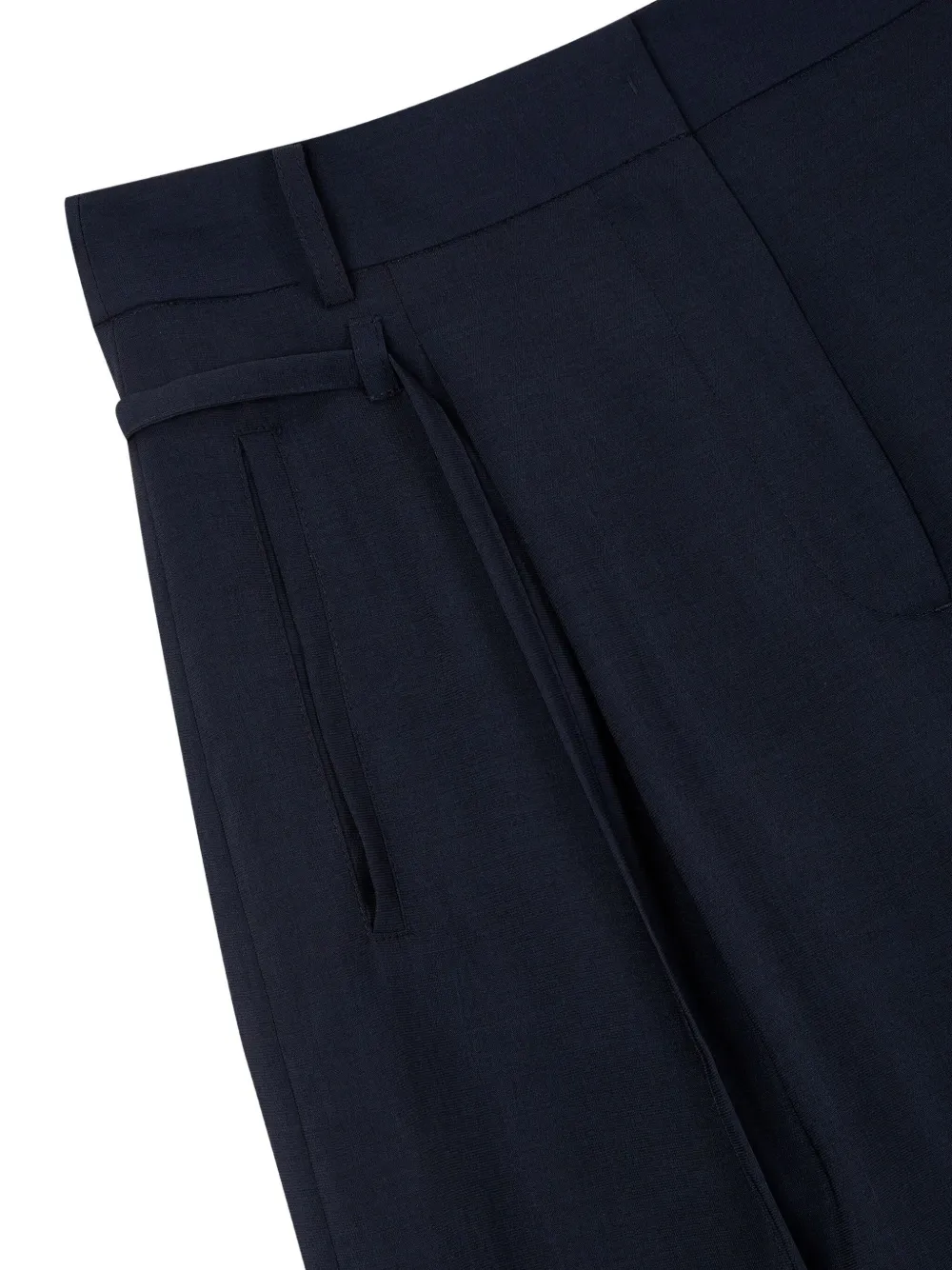 STUDIO TOMBOY Geplooide shorts Blauw