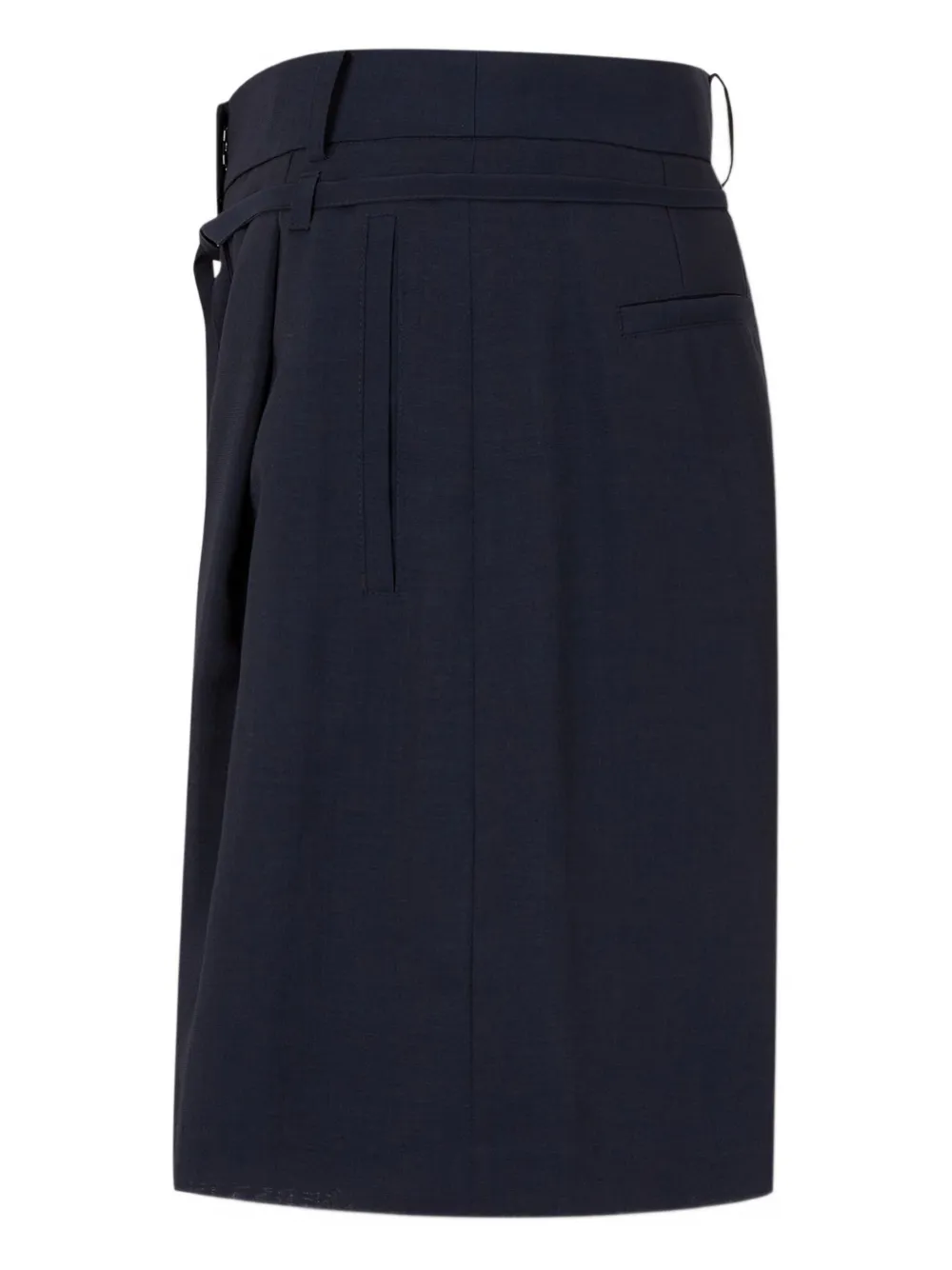 STUDIO TOMBOY Geplooide shorts Blauw
