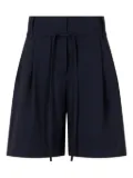STUDIO TOMBOY pleated shorts - Blue