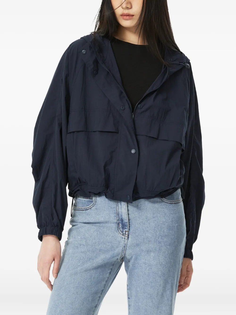 STUDIO TOMBOY Jack met capuchon Blauw