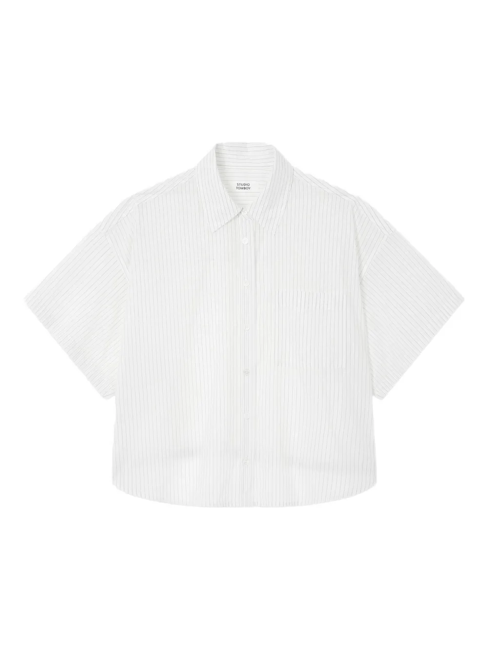 STUDIO TOMBOY Gestreept blouse Wit