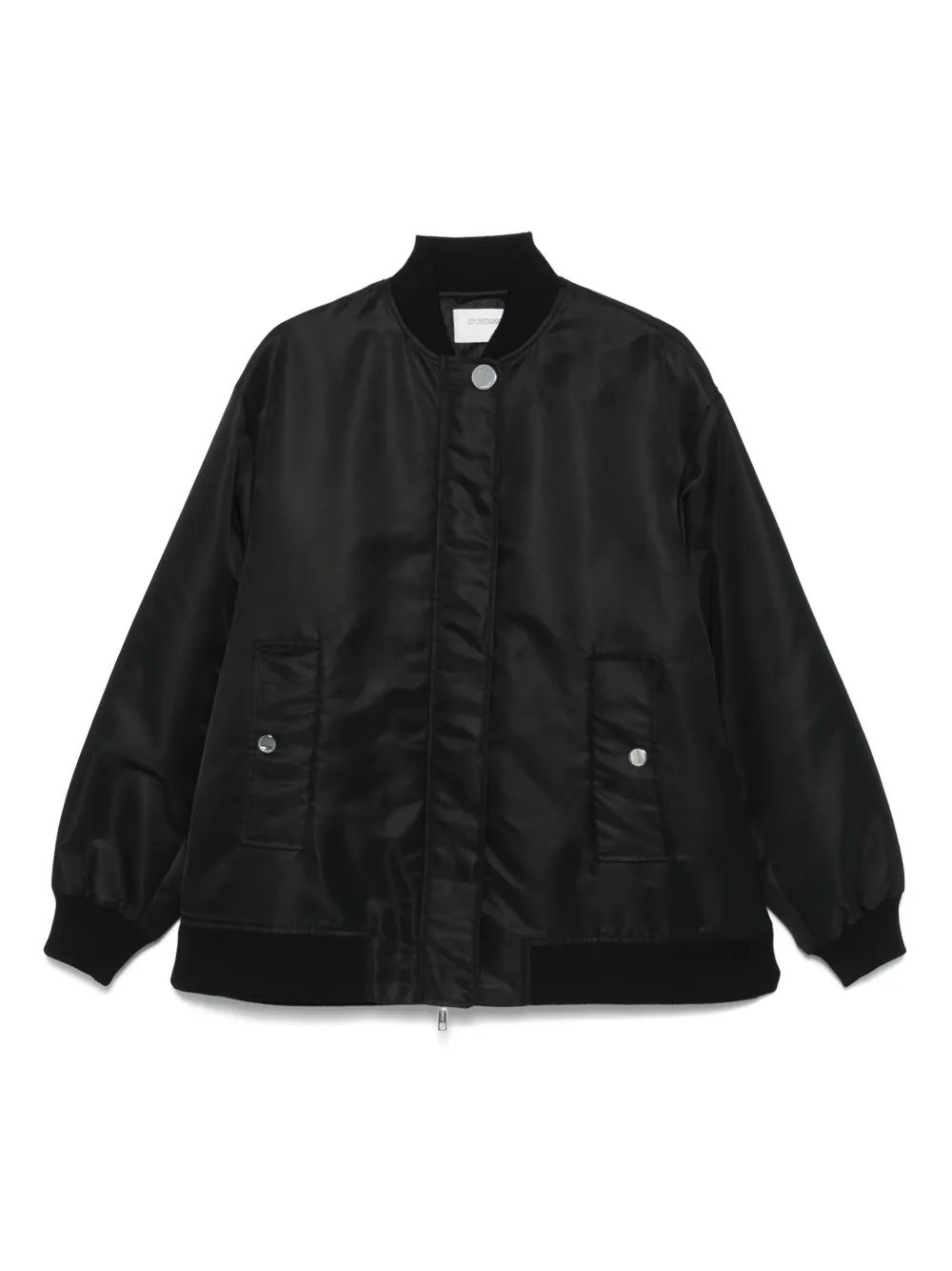 button-up bomber jacket