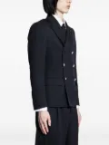 Lardini double-breasted blazer - Black