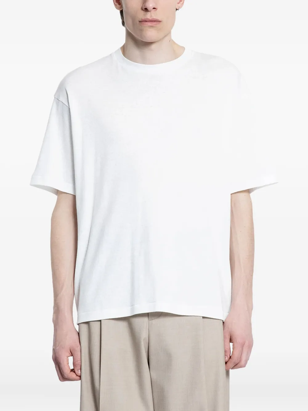 Recto cotton T-shirt | White | Image 1