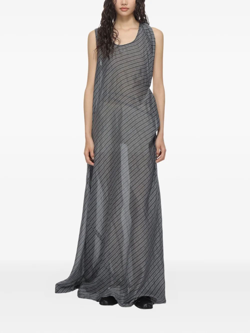 OUR LEGACY Vestido longo com listra | Vestidos de coquetel | Image 2
