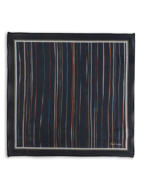 Paul Smith striped silk scarf