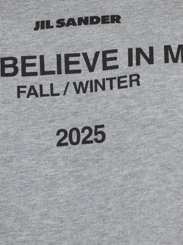 Jil Sander コットン Tシャツ | グレー | FARFETCH JP