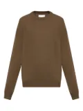 Jil Sander crew-neck sweater - Brown
