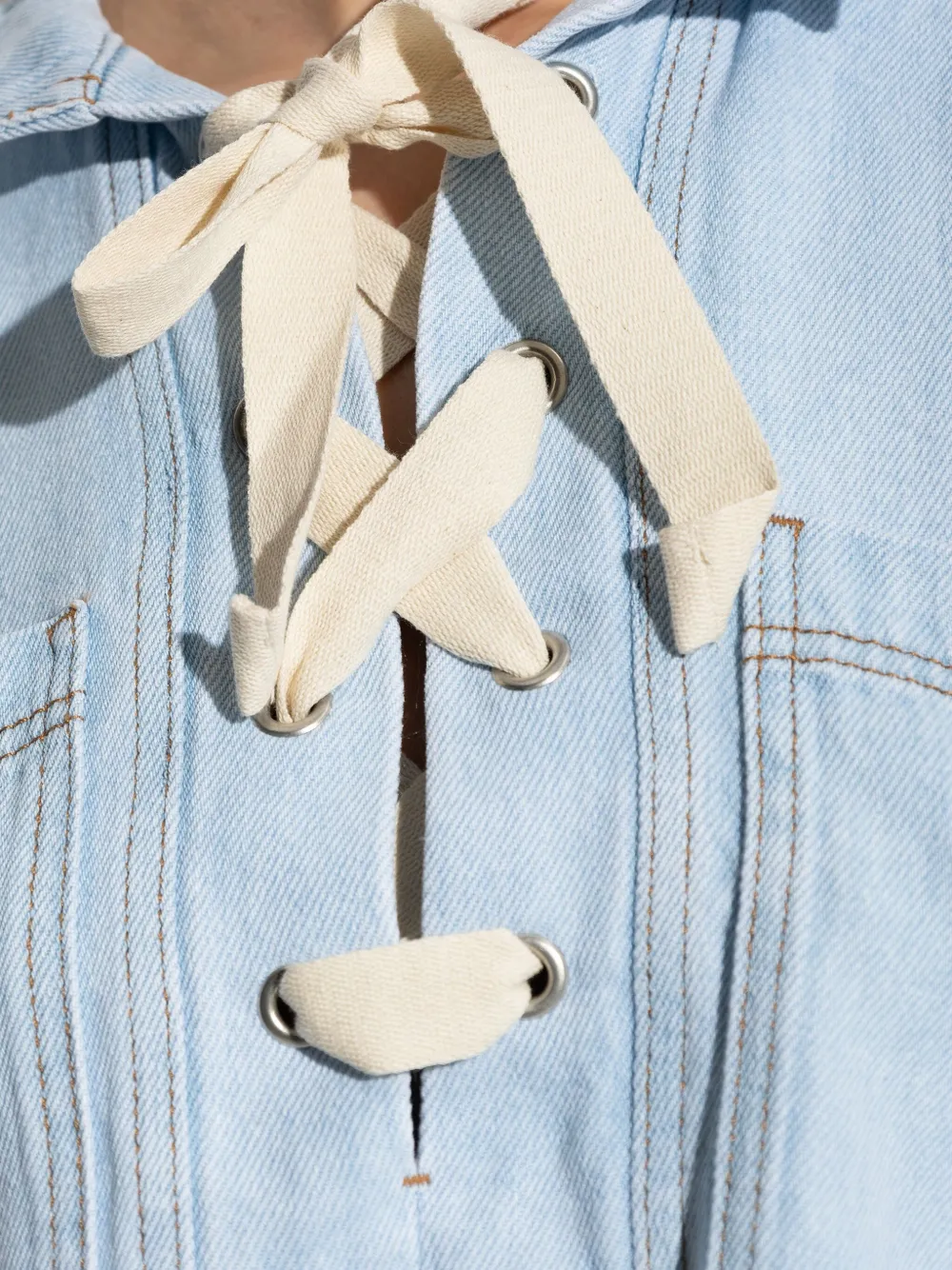 MUNTHE Fuxalima blouse Blauw