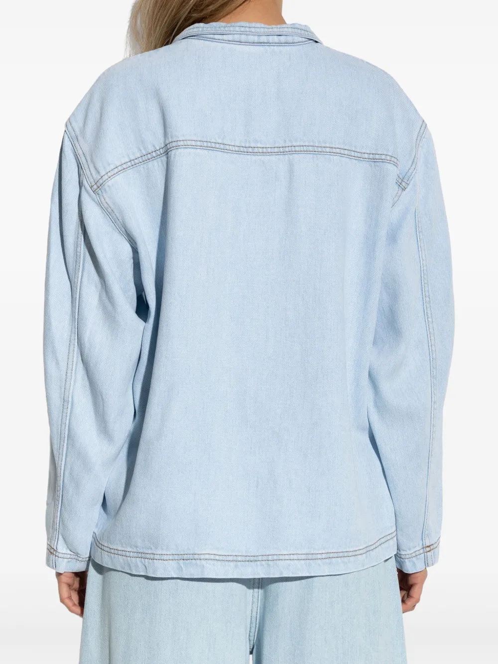 MUNTHE Fuxalima blouse Blauw