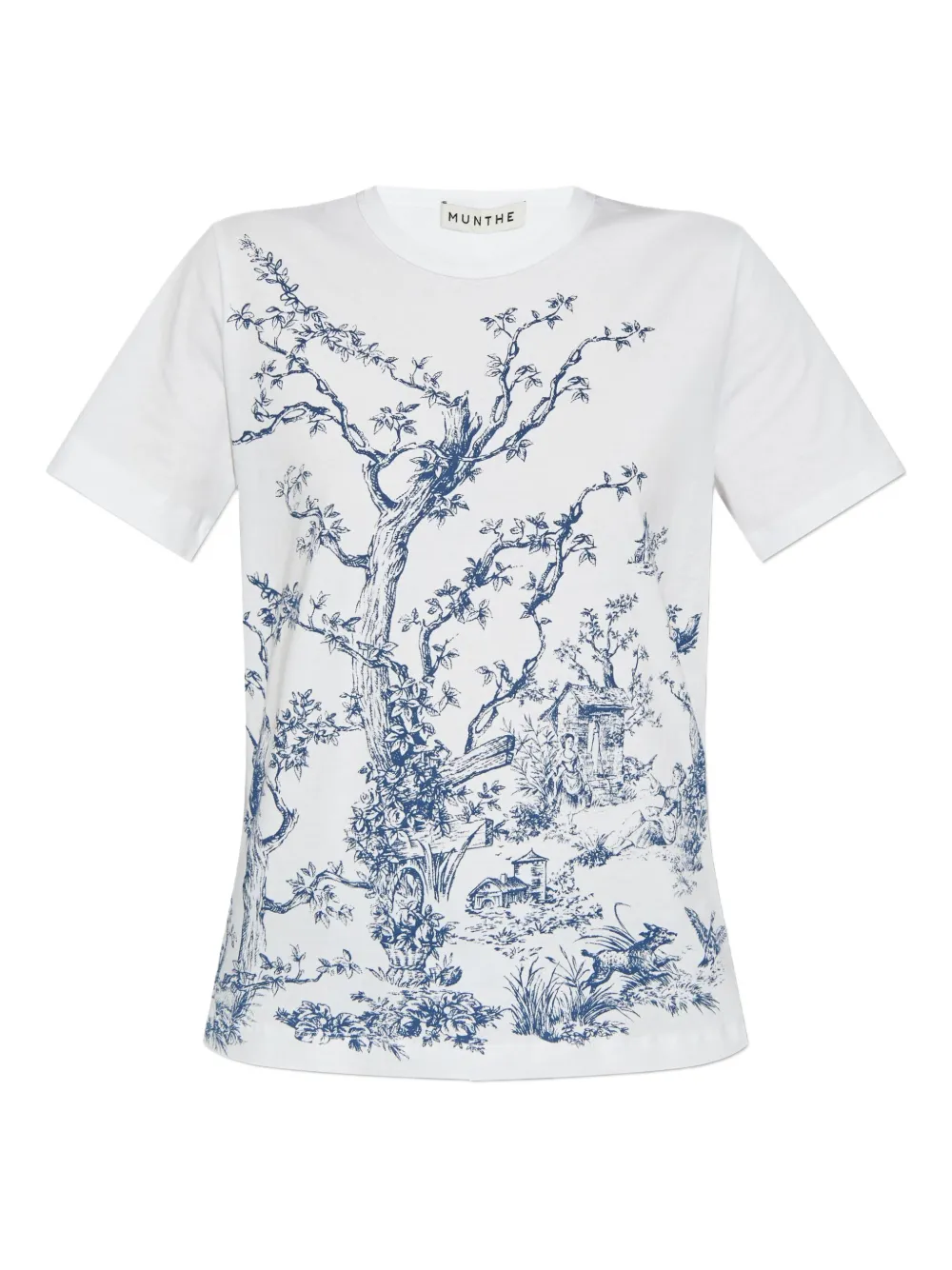 MUNTHE playera Fedelio con estanpado gráfico | blanco | Image 1