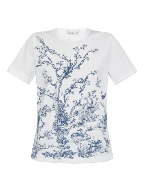 MUNTHE Fedelio graphic-print T-shirt
