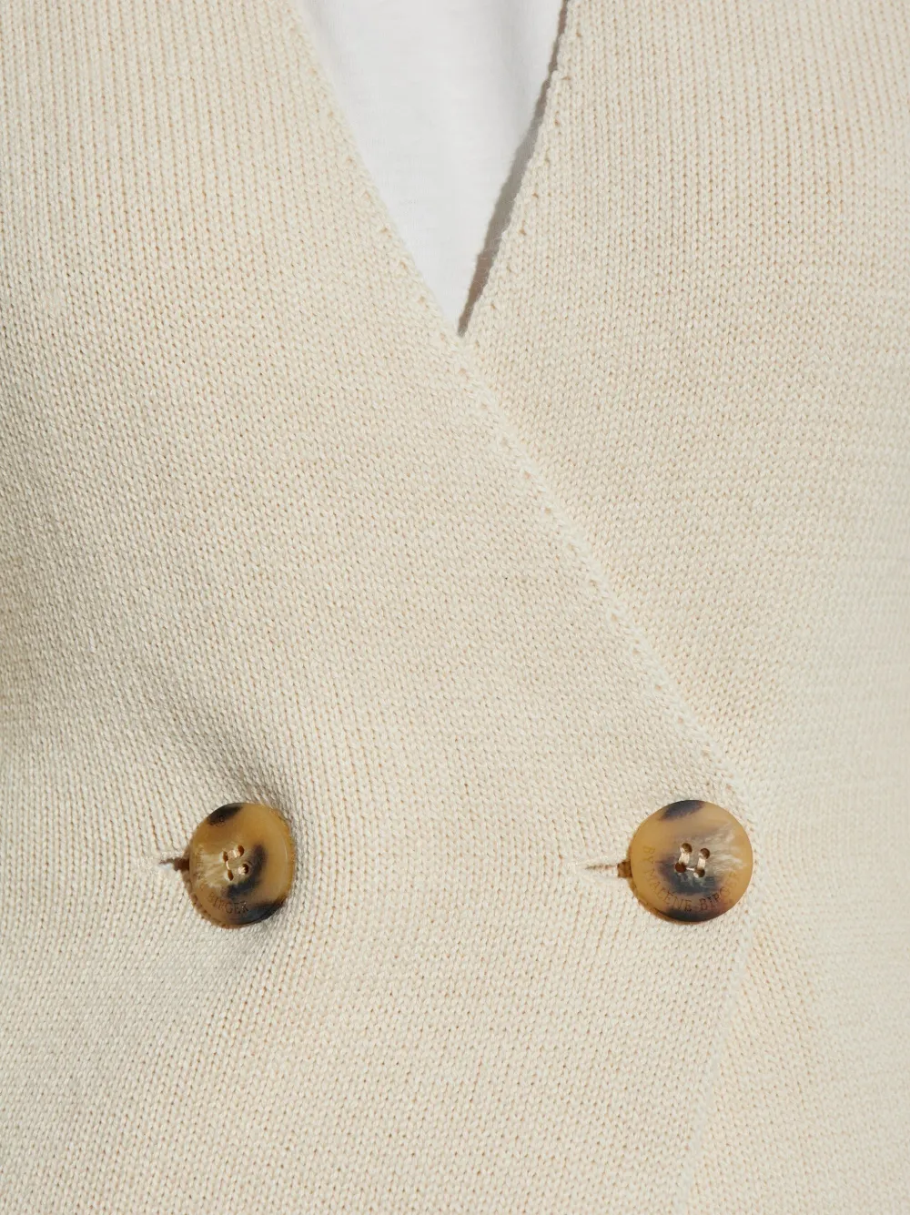 By Malene Birger Tinley dubbele rij knopen blazer met klokmouwen Wit