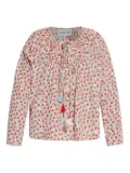 MUNTHE floral-print blouse - Red