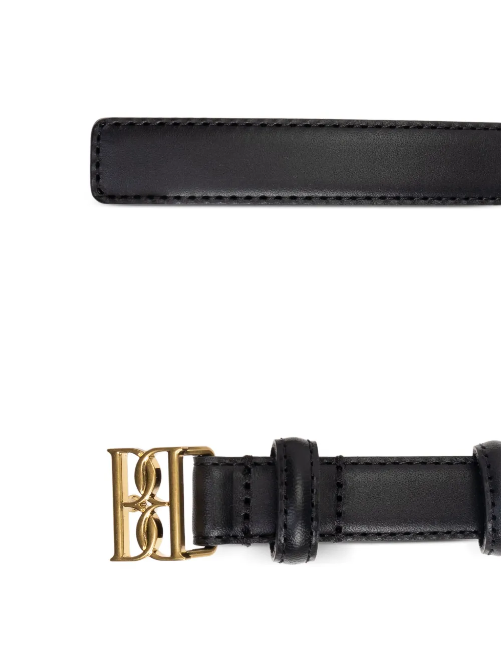 By Malene Birger leather belt - Zwart