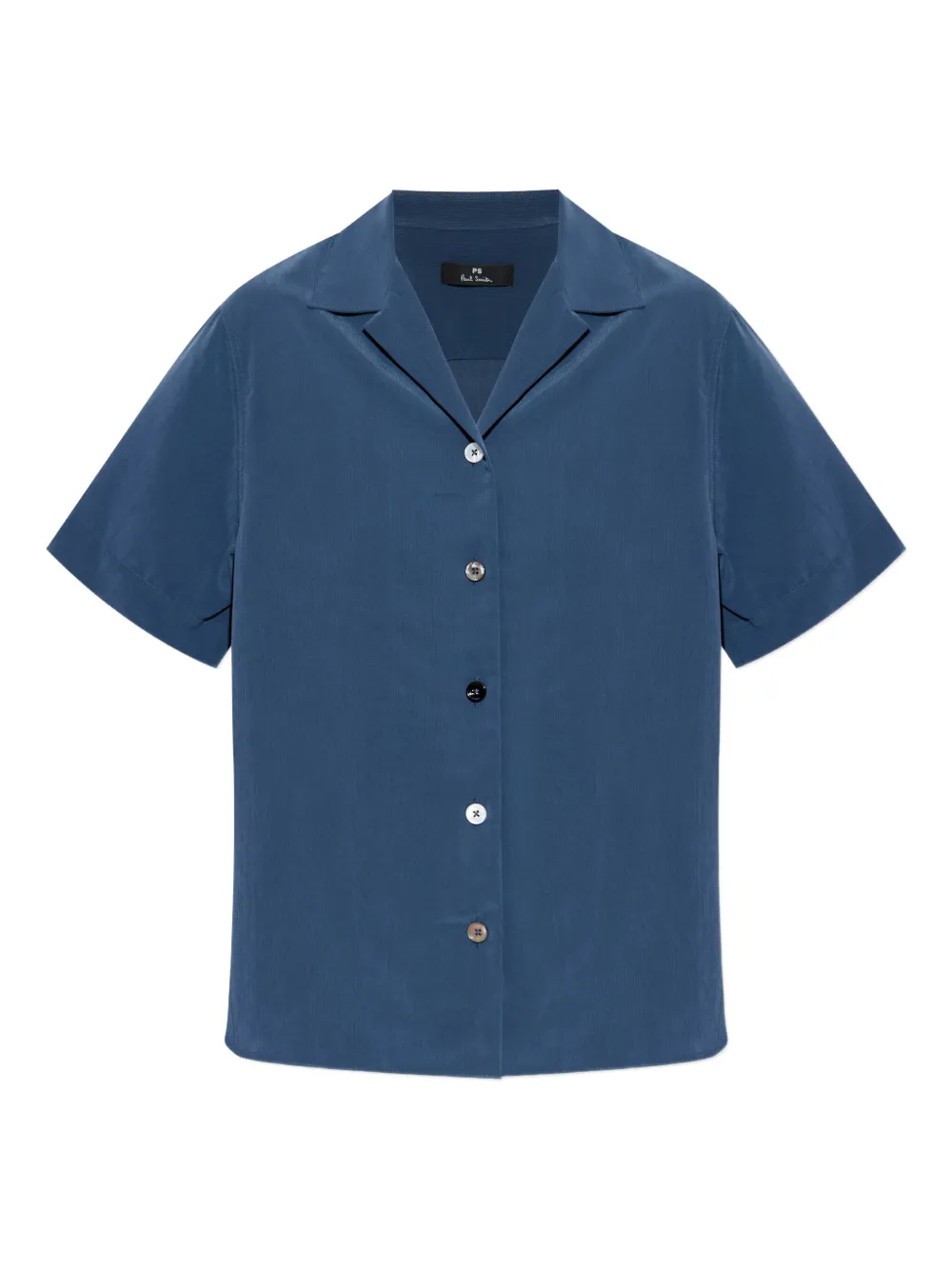 PS Paul Smith short-sleeve button-up shirt | Blue | Image 1