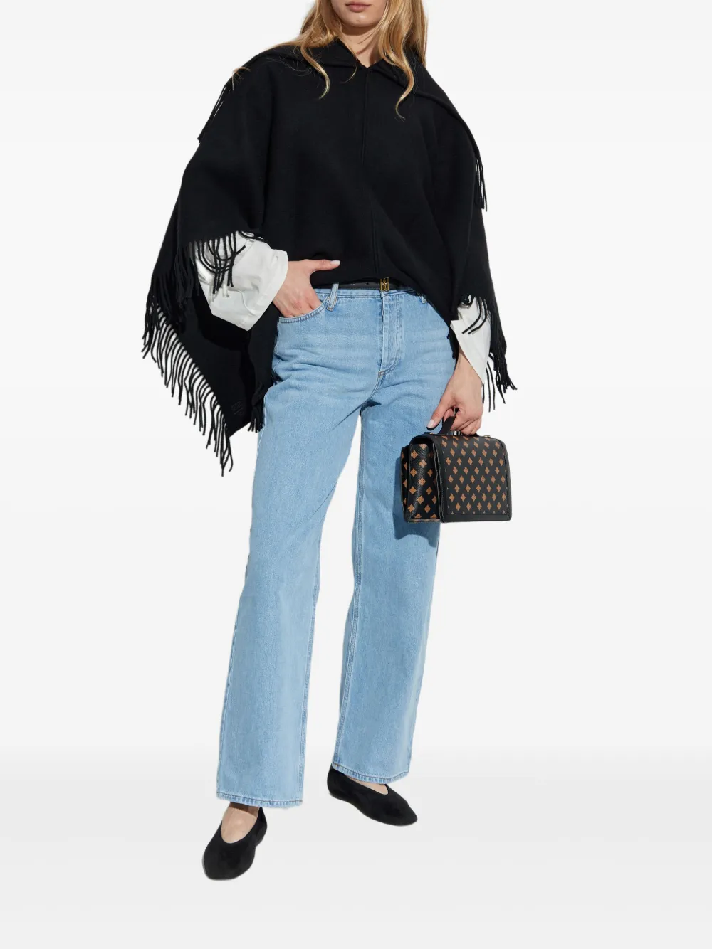 By Malene Birger fringed wool cape coat | Capes | Image 2