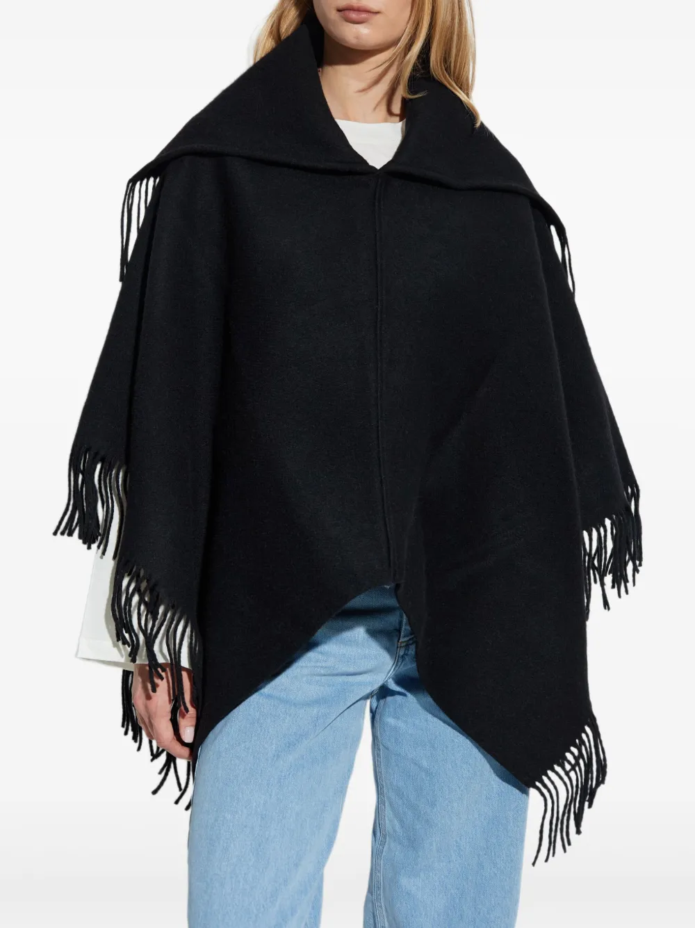 By Malene Birger Jas met franje Zwart