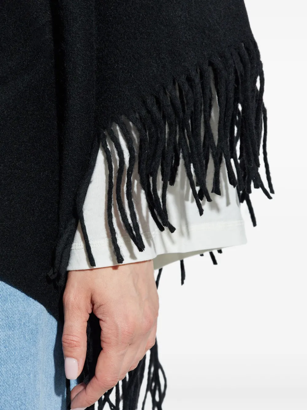By Malene Birger Jas met franje Zwart