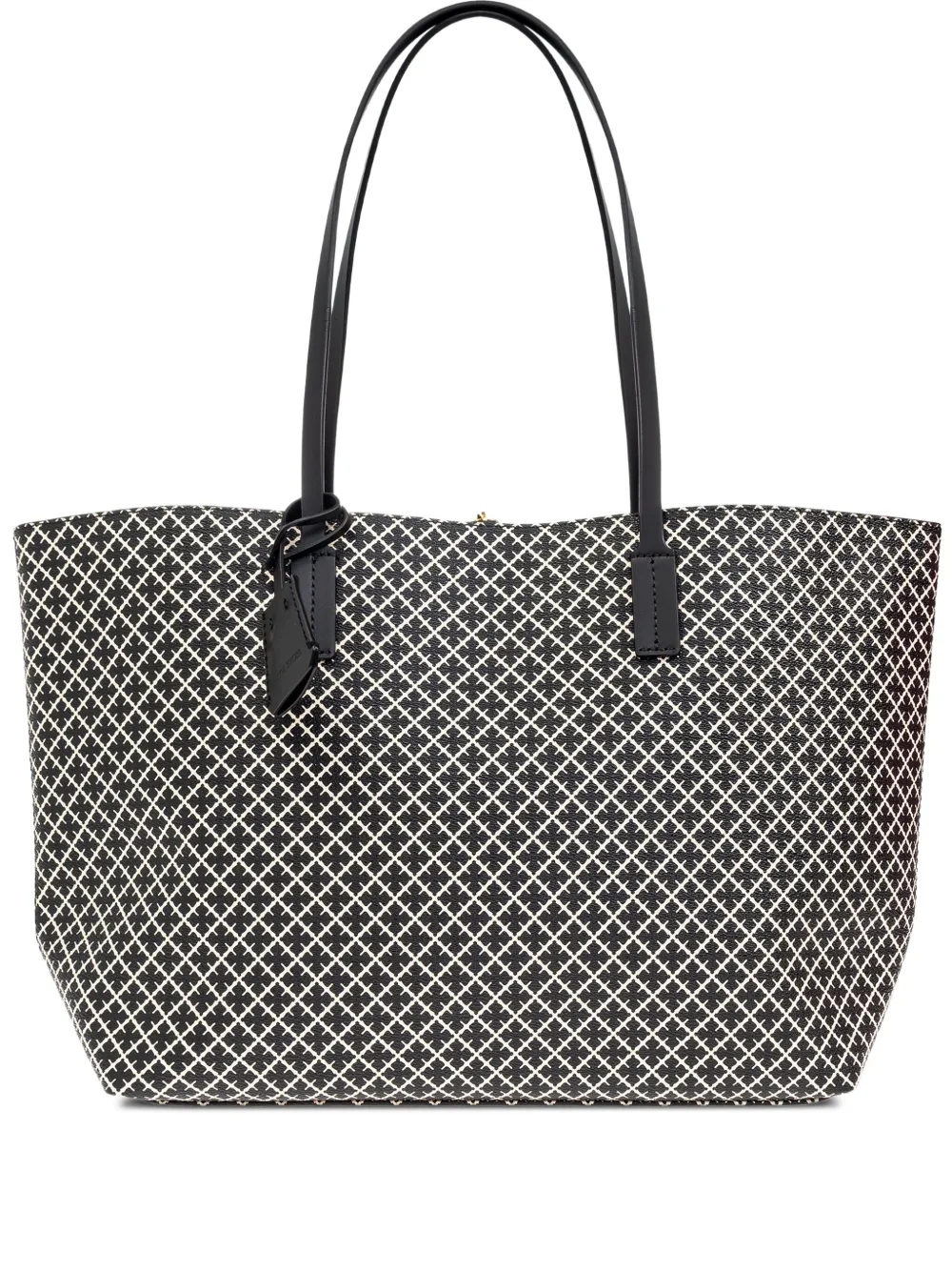 By Malene Birger Abigail geometric-print tote bag - ブラック By Malene Birger Abigail geometric-print tote bag - ブラック