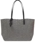 By Malene Birger Abigail geometric-print tote bag - Black