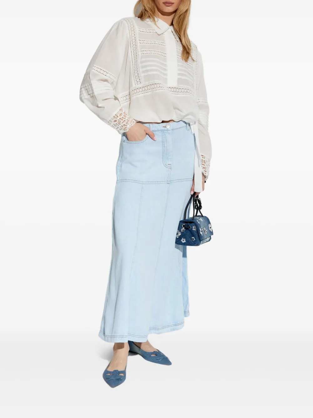 MUNTHE Ferdie blouse - Wit
