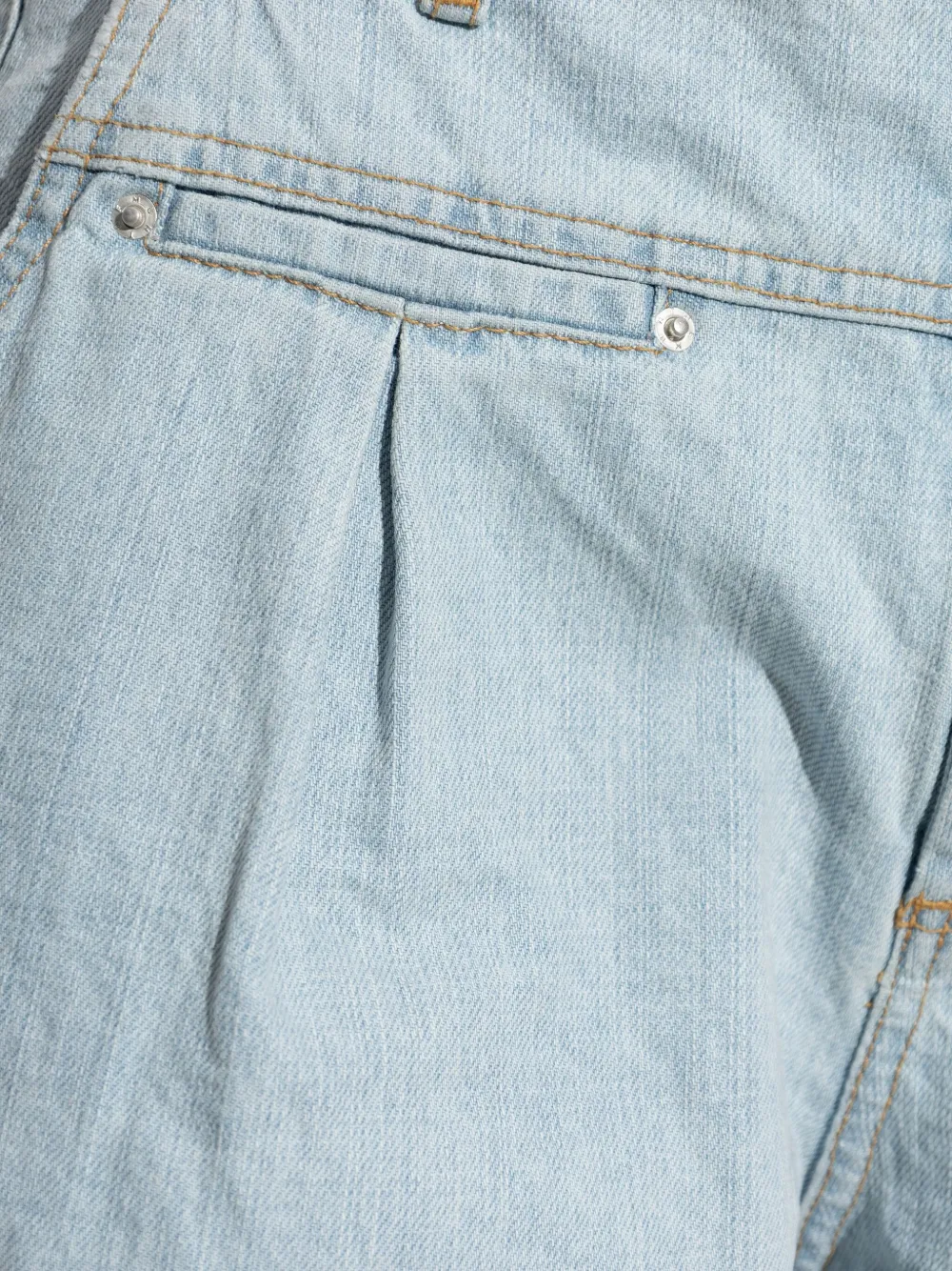 MUNTHE High waist shorts Blauw