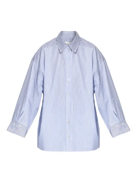 MUNTHE striped oversized shirt
