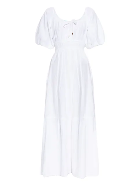 Melissa Odabash Eden puff-sleeve maxi dress