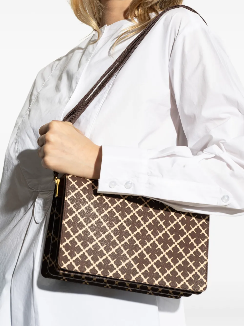By Malene Birger Loenna schoudertas - Bruin
