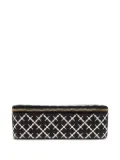 By Malene Birger patterned-canvas make up bag - 050 BLACK