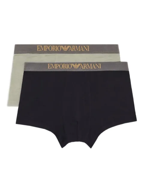 Emporio Armani logo-waistband boxers (pack of two)