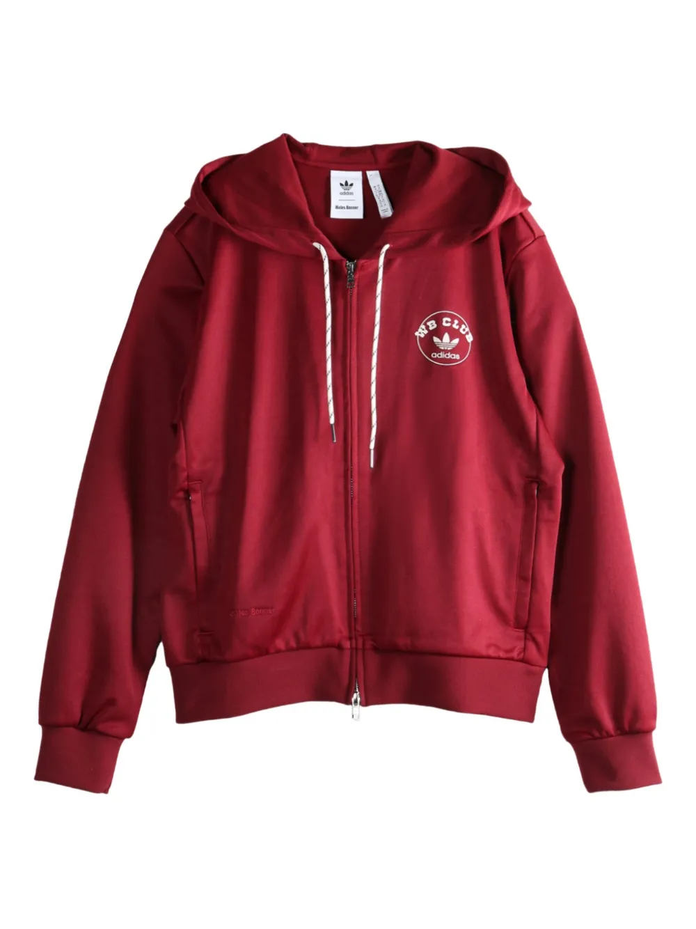 adidas hoodie met rits Rood